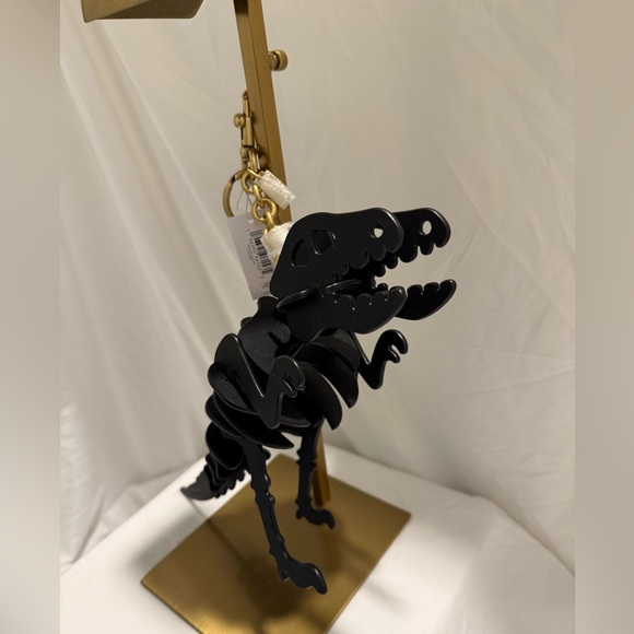 NWT Coach Large Rexy Skeleton Bag Charm CCE76 made with Glovetanned Leather - Picture 4 of 8